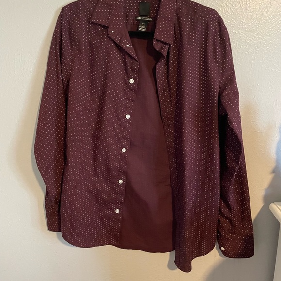 h&m maroon dress shirt H&M | Shirts | Hm Burgundy Dress Shirt